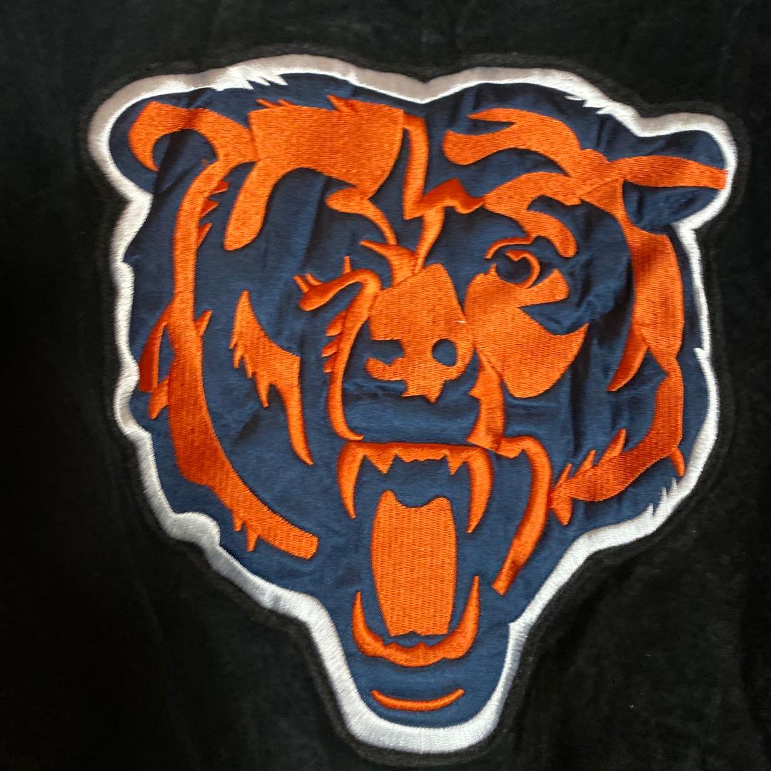NFL　Chicago Bears　スウェードレザースタジャンL シカゴベアーズ