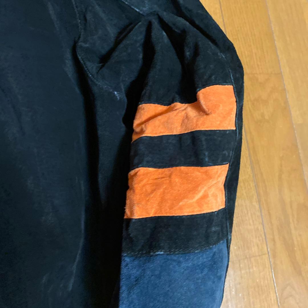 NFL　Chicago Bears　スウェードレザースタジャンL シカゴベアーズ