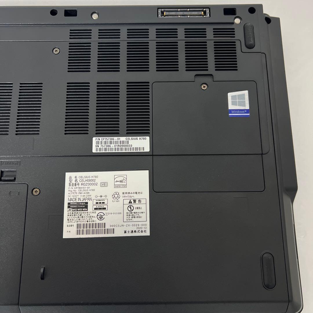 富士通 H780/第8-i7/SSD512TB★16GB★APEX