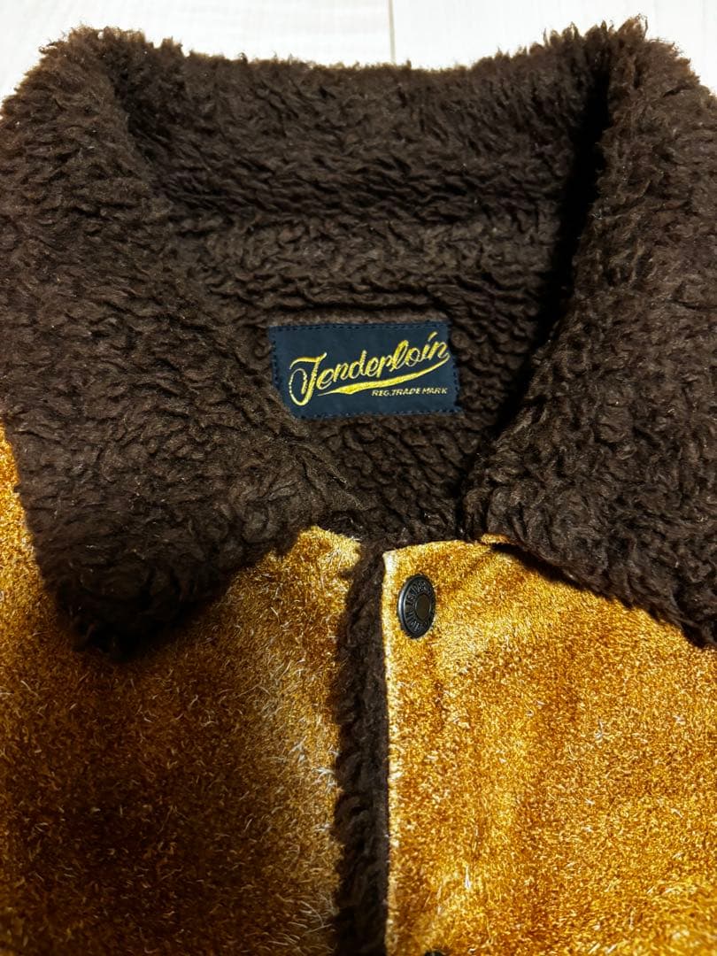 テンダーロイン t-saddleサドルスエード レザージャケットXSキムタク着