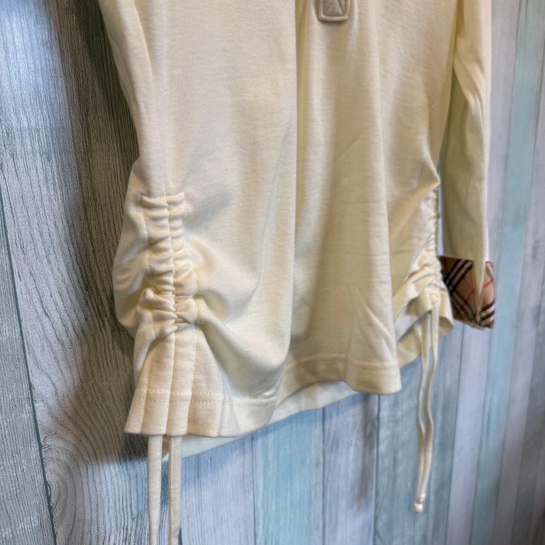【未使用品】BURBERRY GOLF 長袖ポロシャツ L ノバチェック