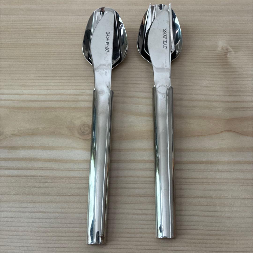 スノーピーク　ステンレス　カトラリーセット