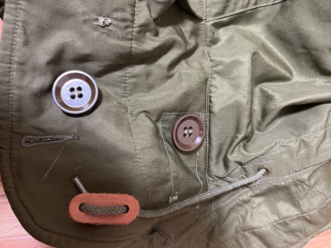 50s アメリカ軍 実物 M51 フード コヨーテファー ワイヤー付き 米軍