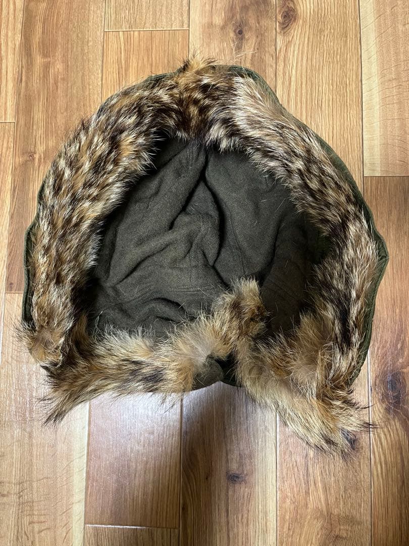 50s アメリカ軍 実物 M51 フード コヨーテファー ワイヤー付き 米軍