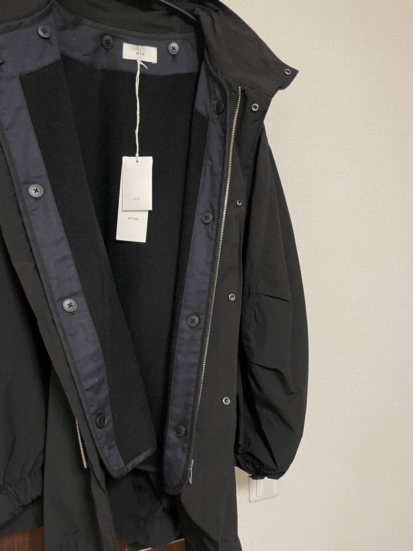 新品ATONエイトンAir Weather Short Mods Coat 2黒