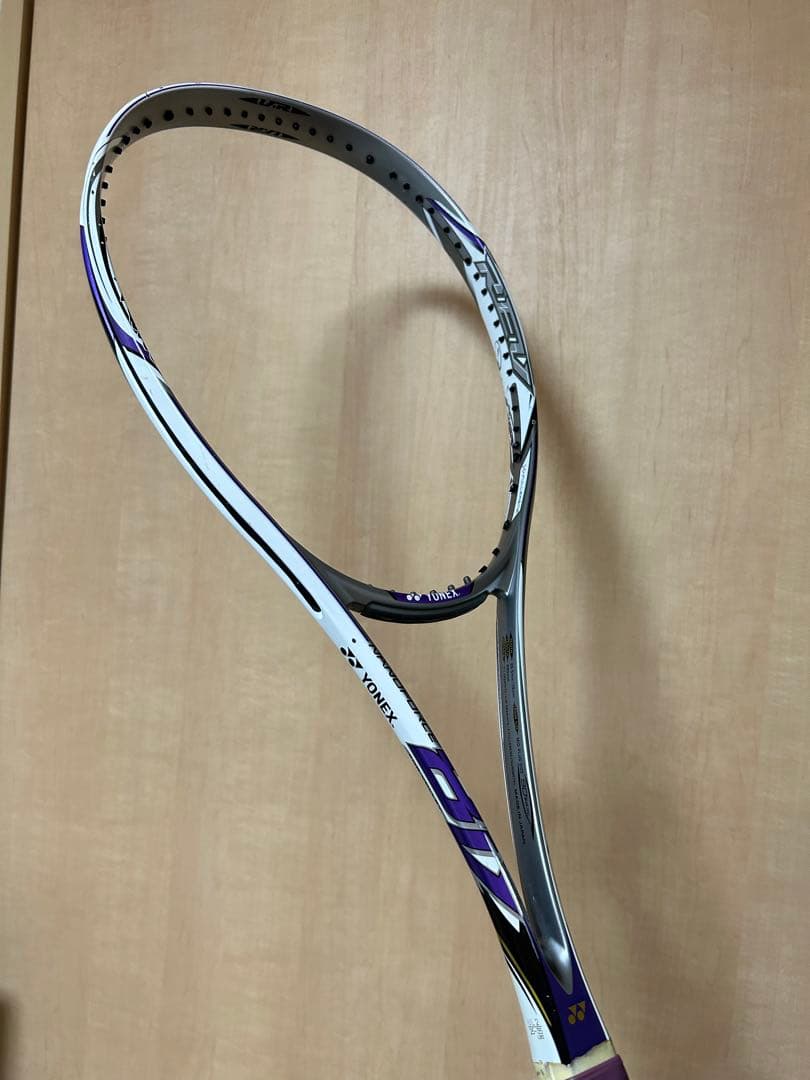 ヨネックス ナノフォース8v パープル - メルカリ