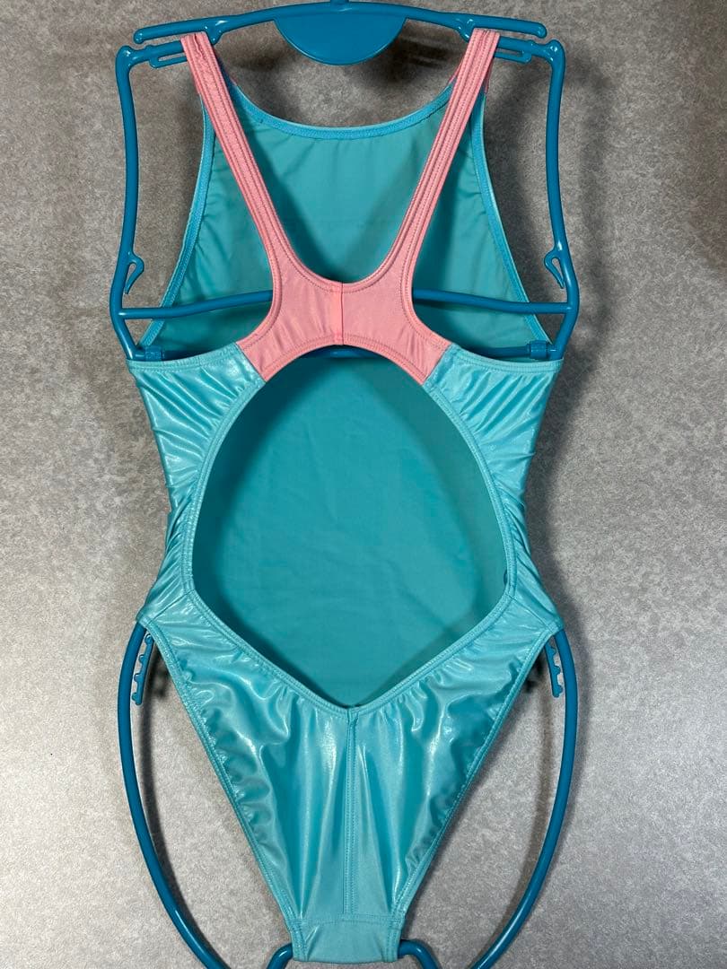 PHARFAITE パルフェット競泳水着 Lサイズ サックス×ピンク