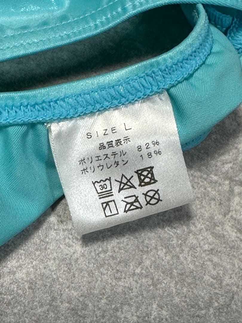 PHARFAITE パルフェット競泳水着 Lサイズ サックス×ピンク