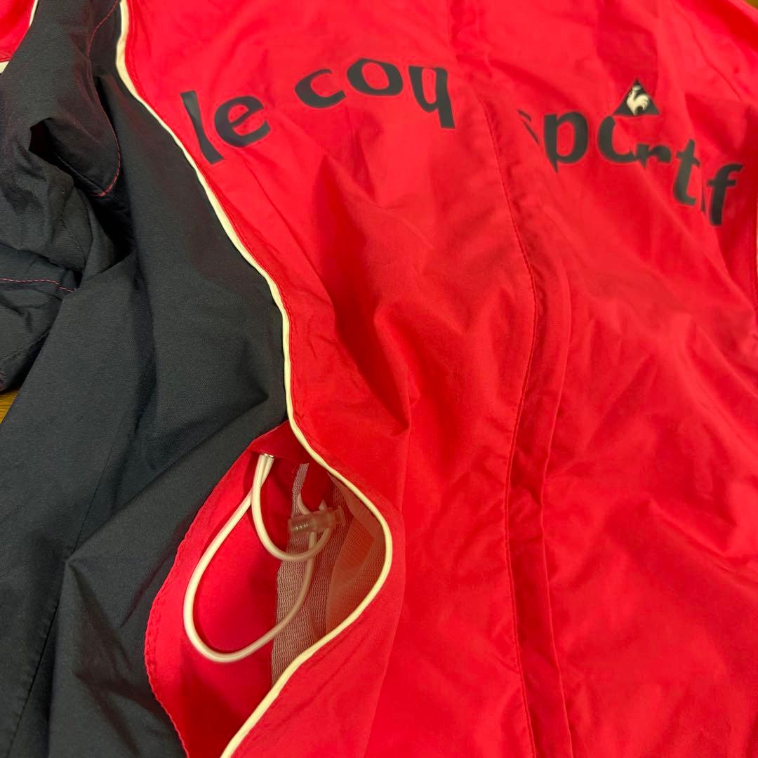 ゴルフウエア　レディース　上下セット　防水　ルコックスポルティフ