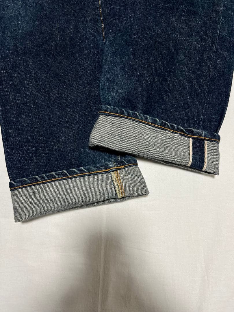 EVISU No.2 2501xx 30×35 水牛パッチ アーキュエイト 赤耳