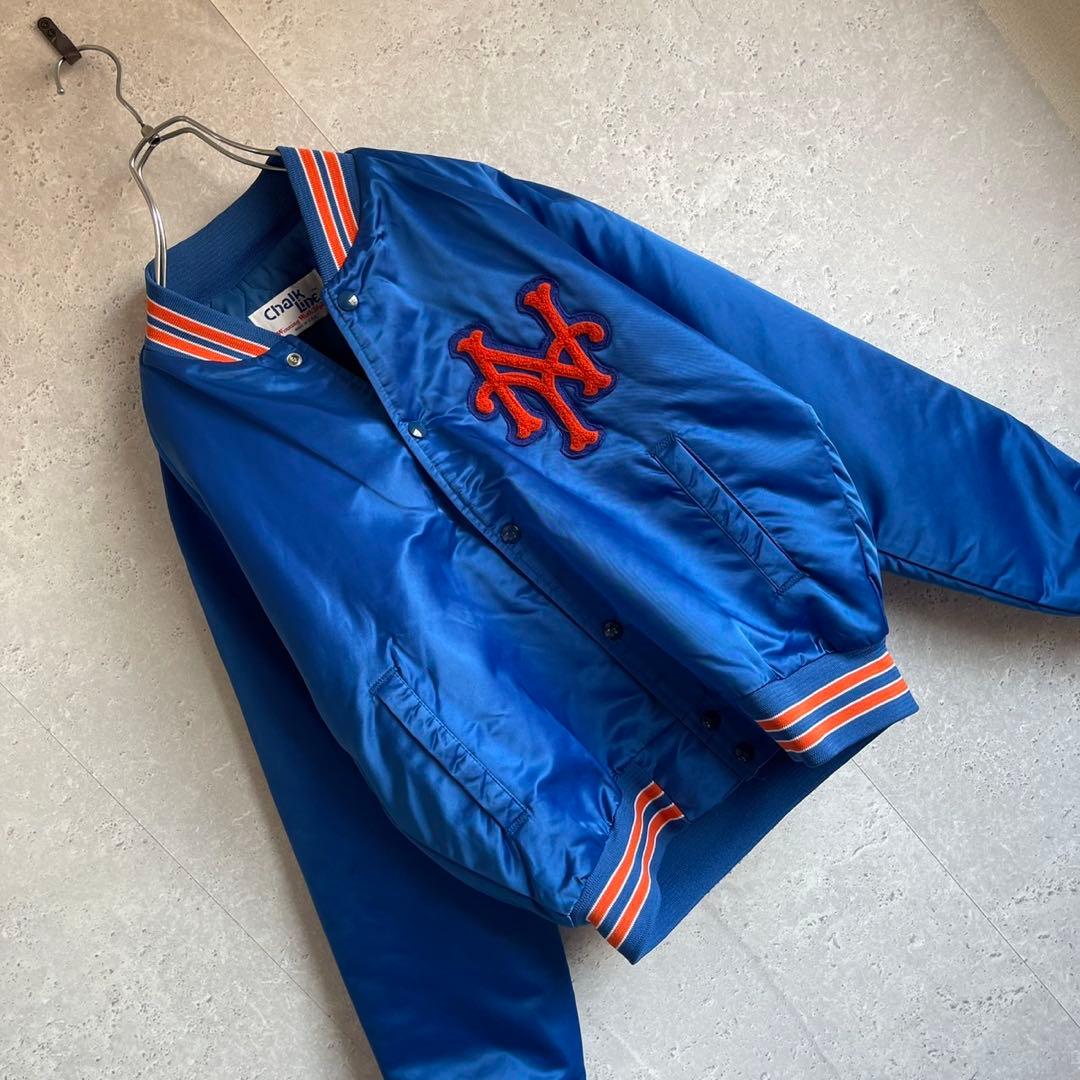 80s 90s MLB ニューヨークメッツ アメリカ製 スタジャン あいみょん