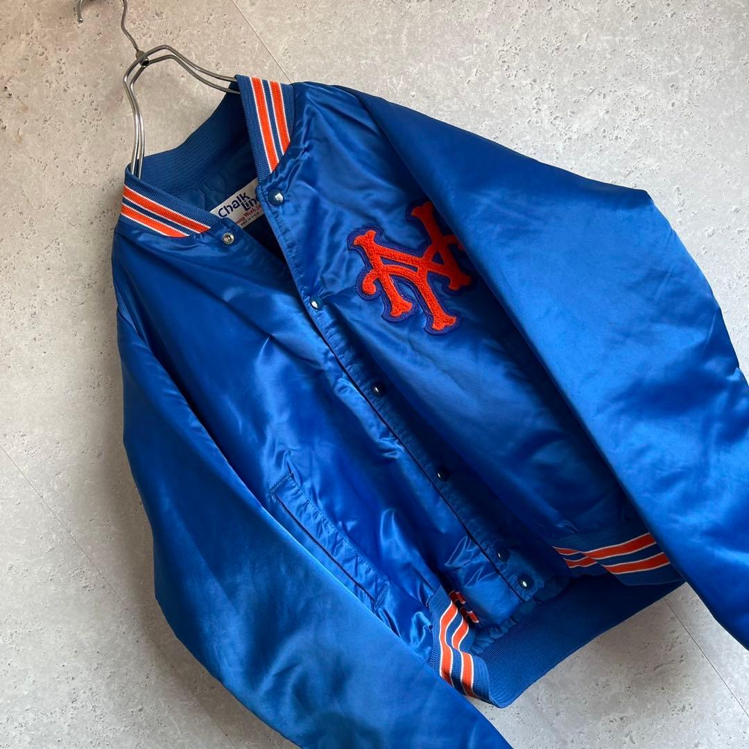80s 90s MLB ニューヨークメッツ アメリカ製 スタジャン あいみょん