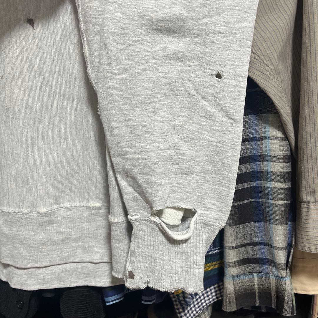 90s Champion リバースウィーブ 両面P ボロ