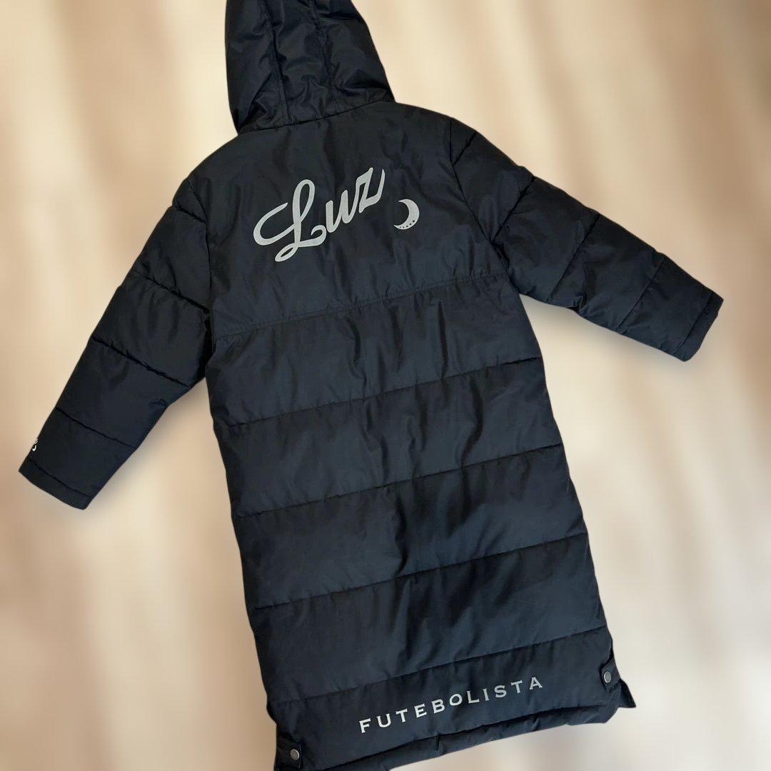 ⭐︎美品 ルースイソンブラ ベンチコート ダウンコート 150-160 ブラック黒