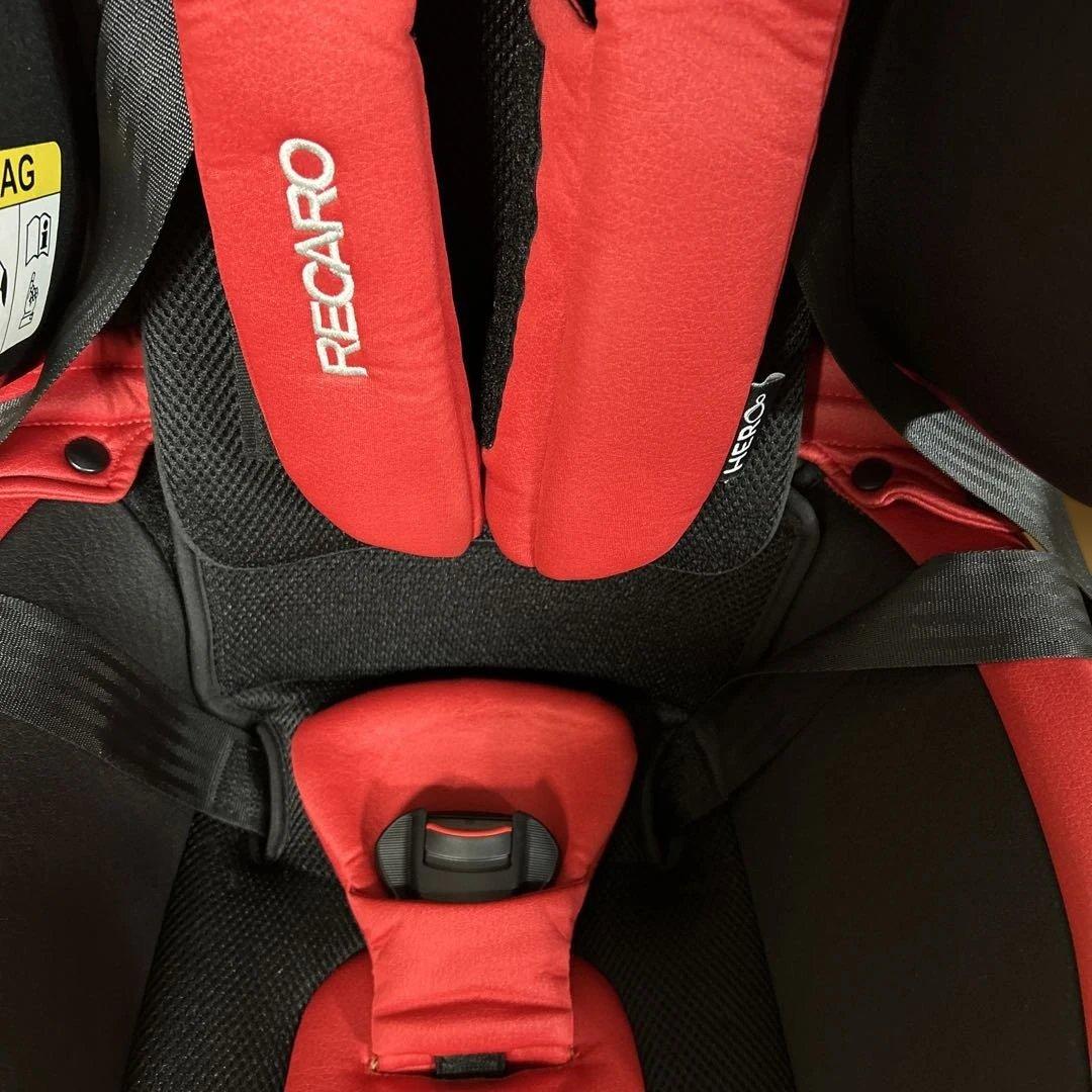 新生児OK レカロ　ゼロワン　チャイルドシート　ベビーサポートクッション付