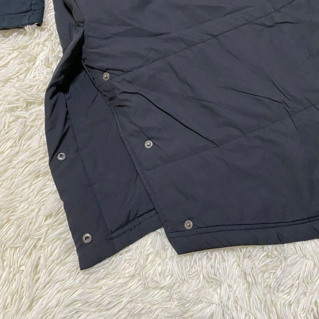 【希少2XL✨】アンダーアーマー フード付 ベンチコート ロングコート 黒 紺