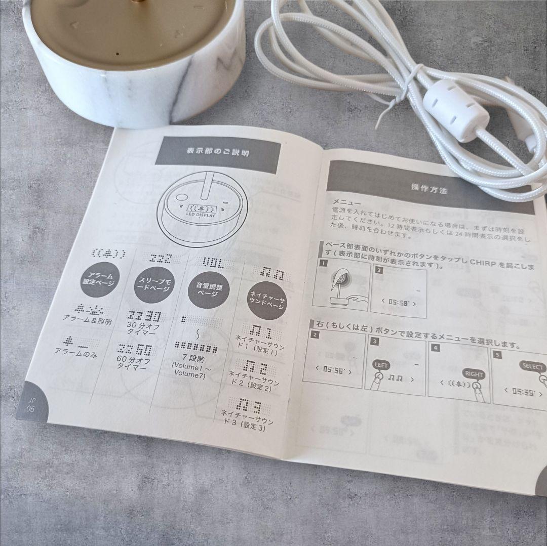 【限定タイムセール】DAQICONCEPT リラックス　ランプアラーム時計 日光