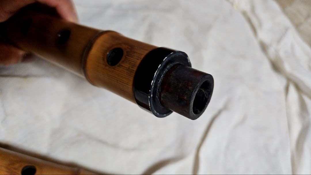 購入前にコメント必須 尺八本体 竹製 - メルカリ