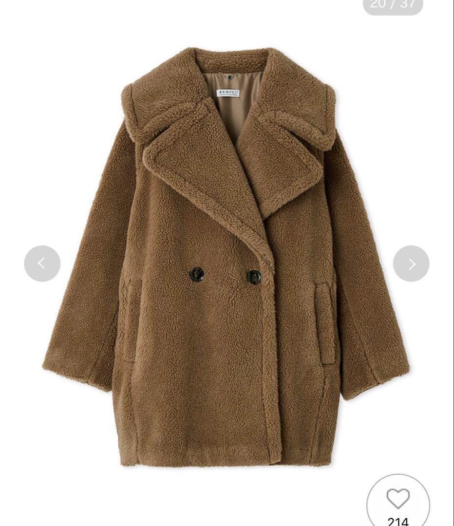 FRAY I.D フレイ アイディーECOPELボアミドルコート - メルカリ