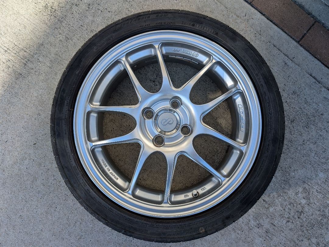 か*の様 ENKEI PF-01 16インチ 6.5j インセット42　PCD1