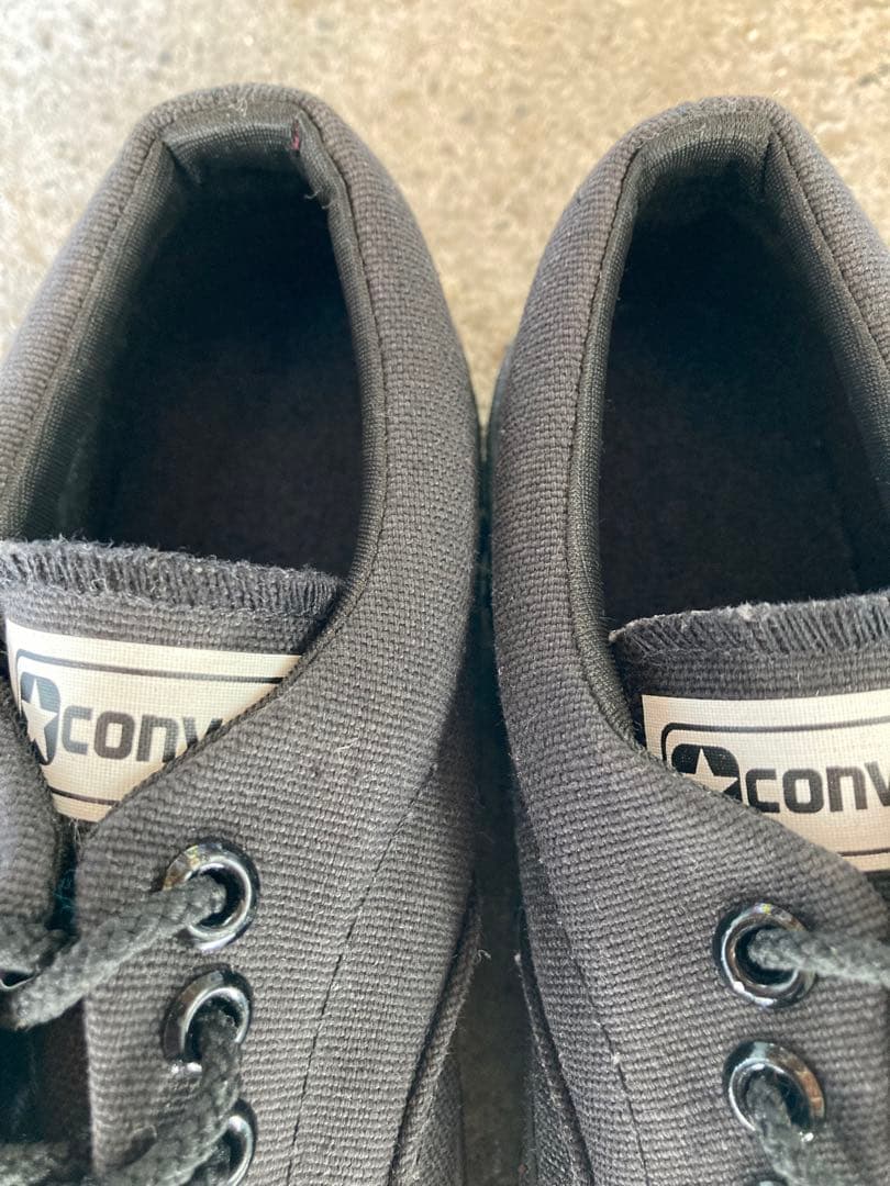 スキッドグリップ　コンバース　USA製　ビンテージ　オールスター　銀箱 80s