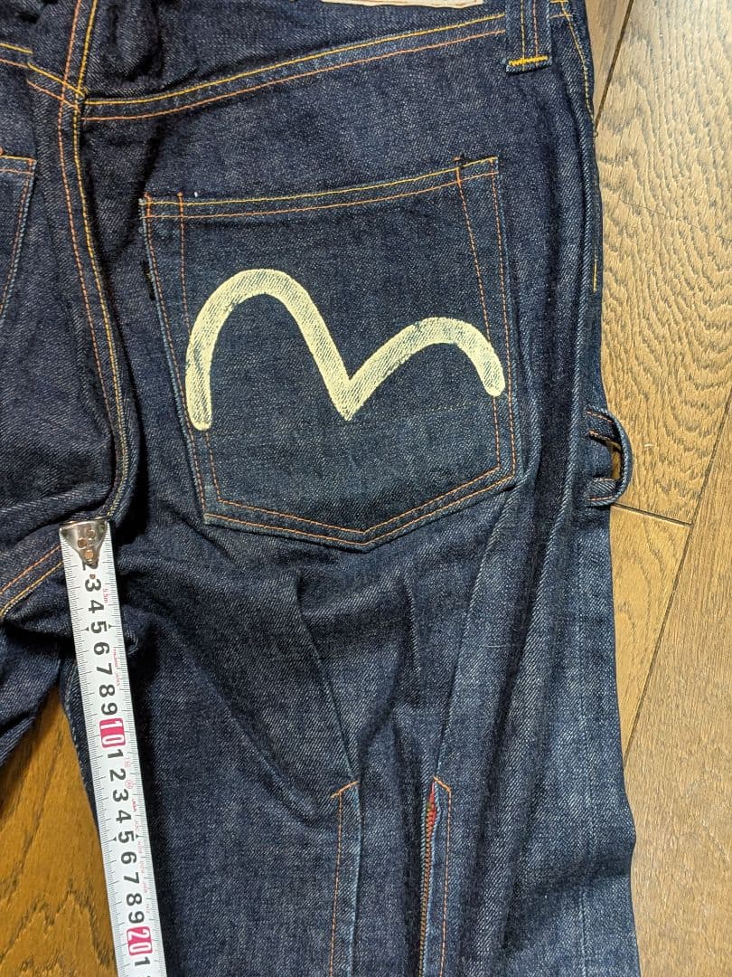 エヴィス　ジーンズ　2036 デニム ストレートレッグ　34インチ 中古品