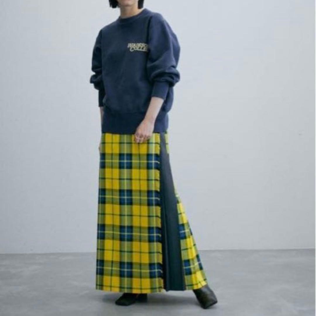 【値下げ】O'NEIL OF DUBLINマキシキルトスカート アダムエロペ別注