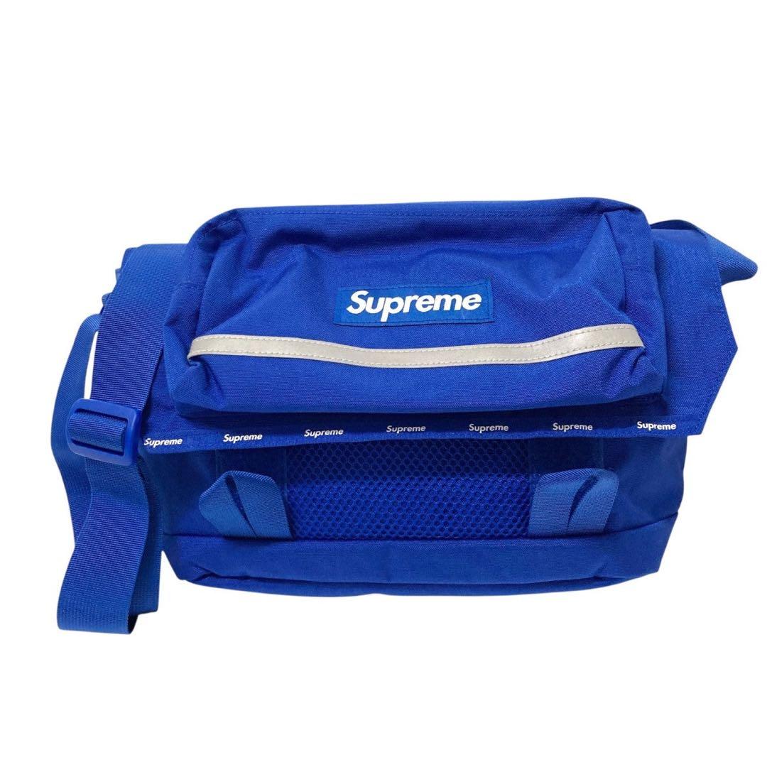 Supreme メッセンジャーウエストバッグ青