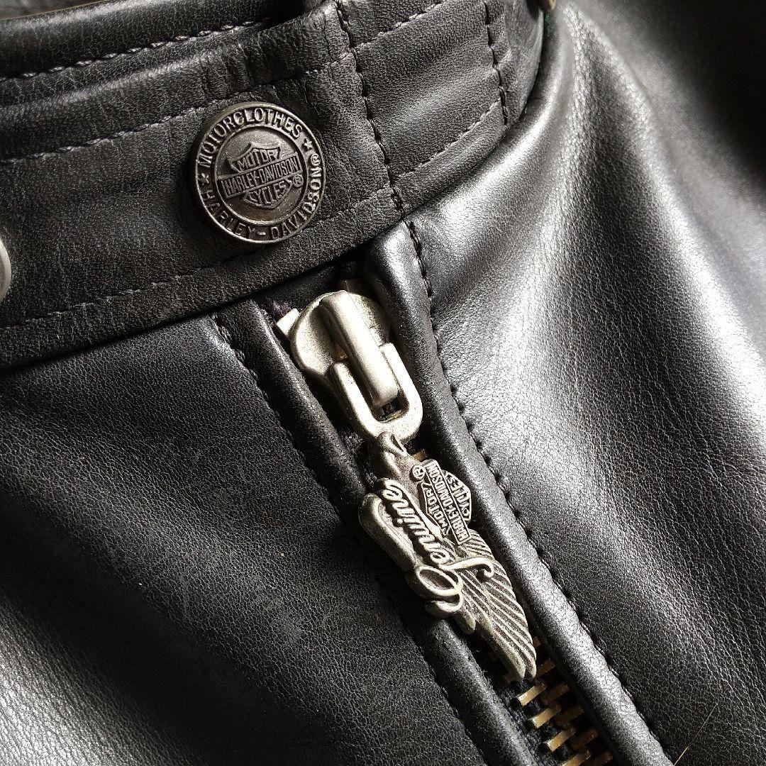 【ビンテージ】ハーレーダビッドソン　レザージャケット　Mサイズ