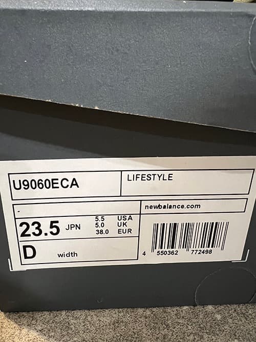ニューバランス New Balance U9060ECA 23.5cm