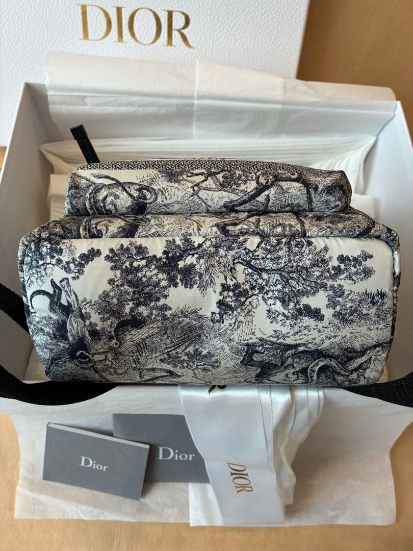 【美品】Dior ディオール スモール バックパック リュック