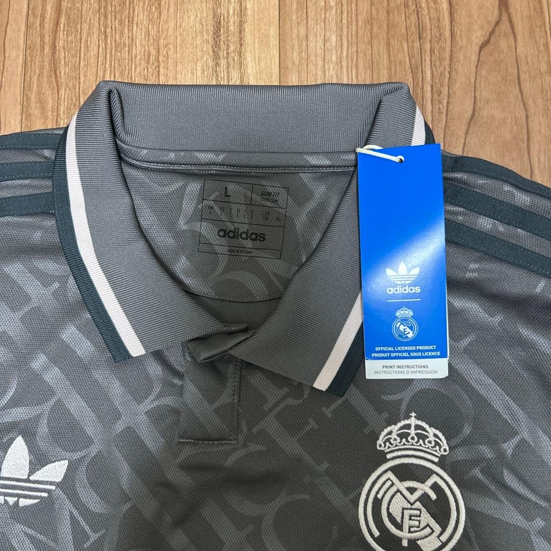 adidas レアル・マドリード ポロシャツ L