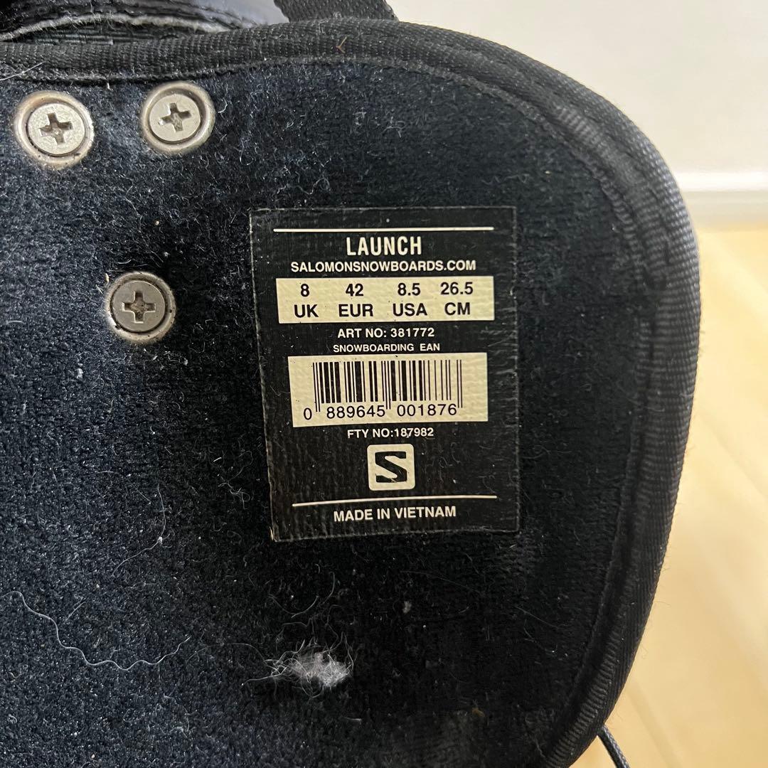 【即日発送】SALOMON スノボブーツ LAUNCH 26.5cm