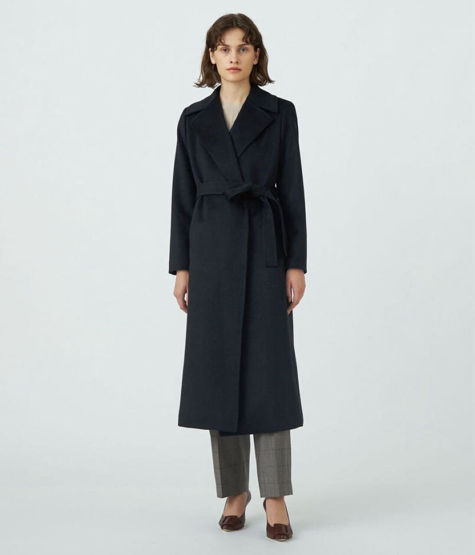 スーパーカシミヤ ベルテッドコート