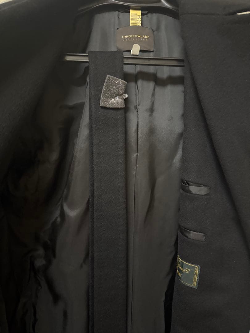 スーパーカシミヤ ベルテッドコート