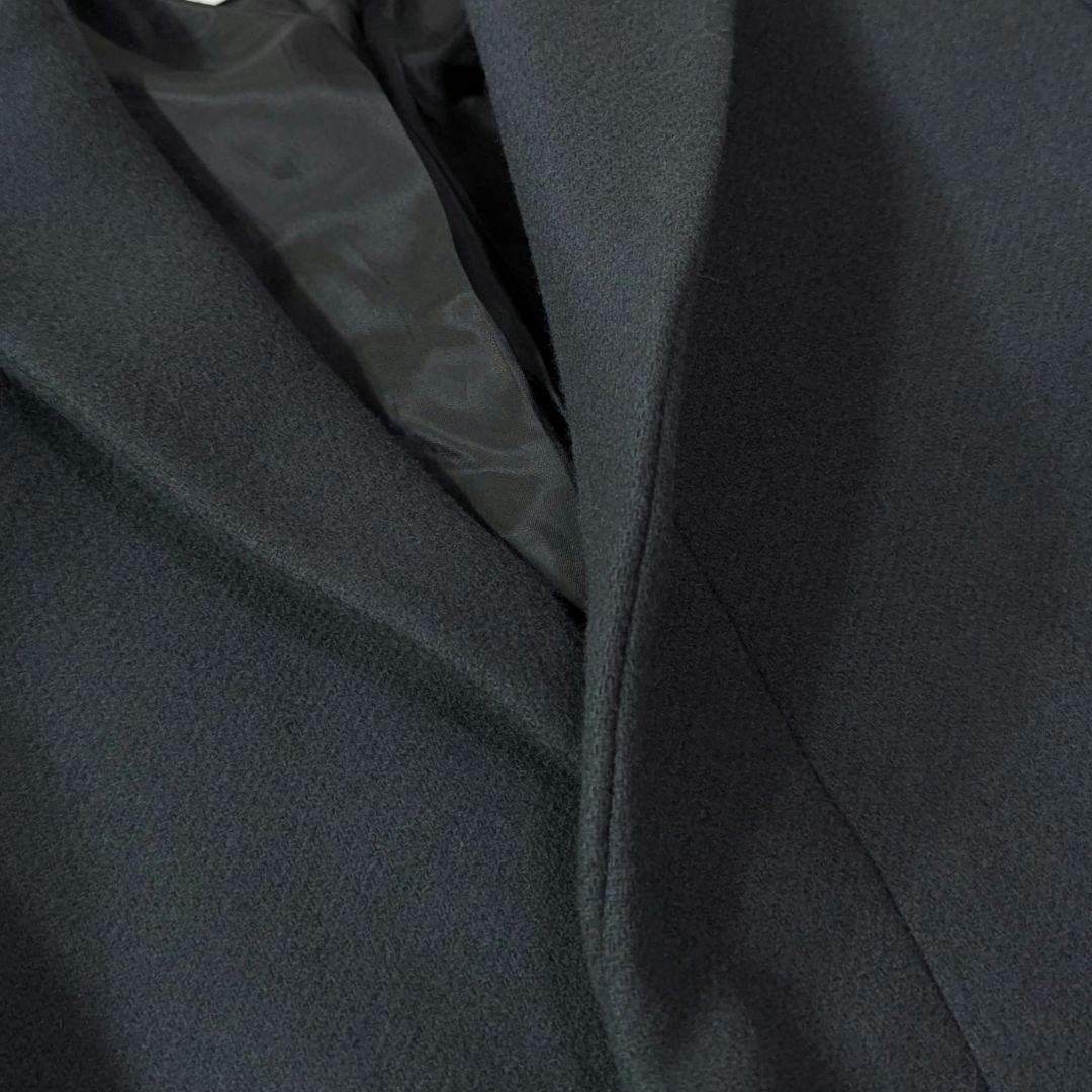 超高級★美品ユナイテッドトウキョウ　S140　チェスターコート　ブルーグレー　S