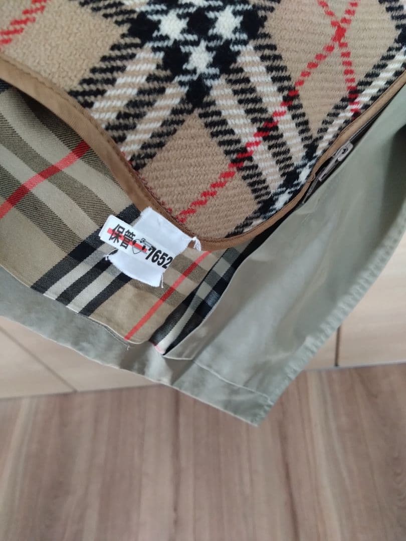 Burberry's/バーバリー メンズ ステンカラーコート カーキ ライナー付