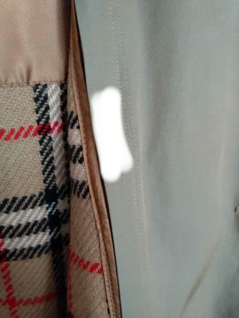 Burberry's/バーバリー メンズ ステンカラーコート カーキ ライナー付