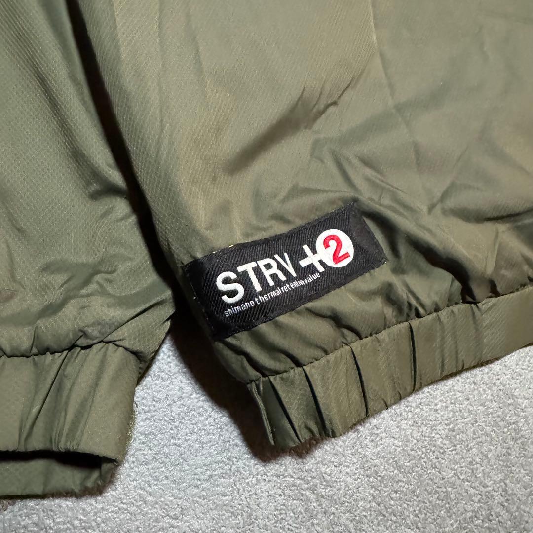 SHIMANO STRV+2 シマノ 中綿 フィッシングジャケット LL カーキ
