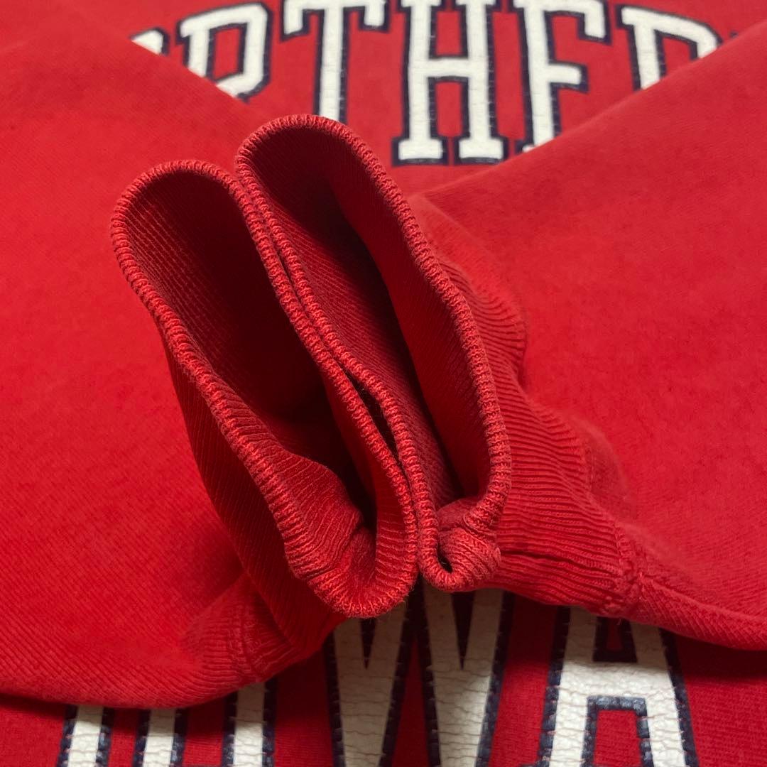 90s USA製 IOWA ナンバーカプセル リバースウィーブ アイオワ