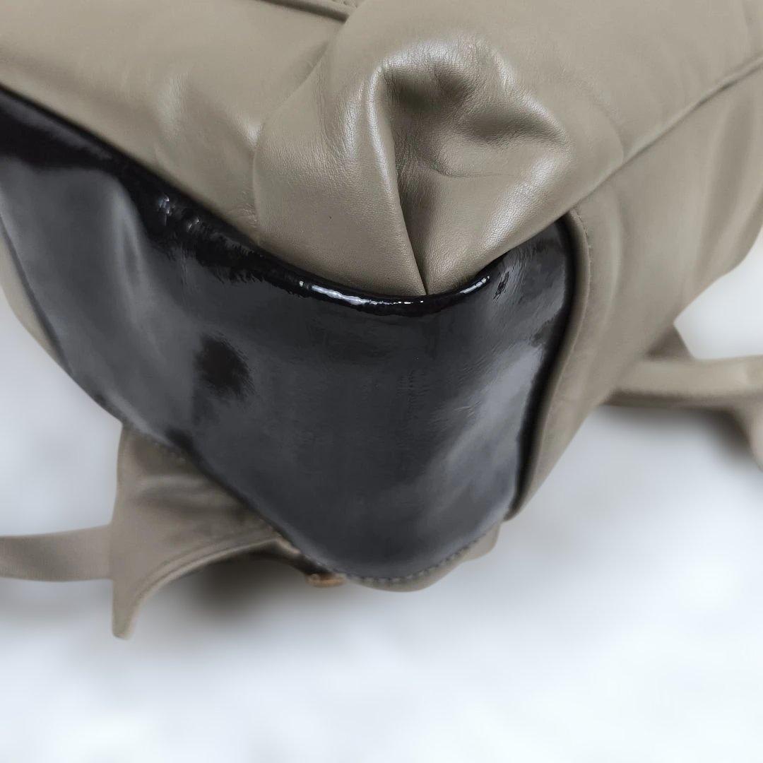 ✨極美品✨ カナナプロジェクト HANAシリーズ リュック レザー ベージュ