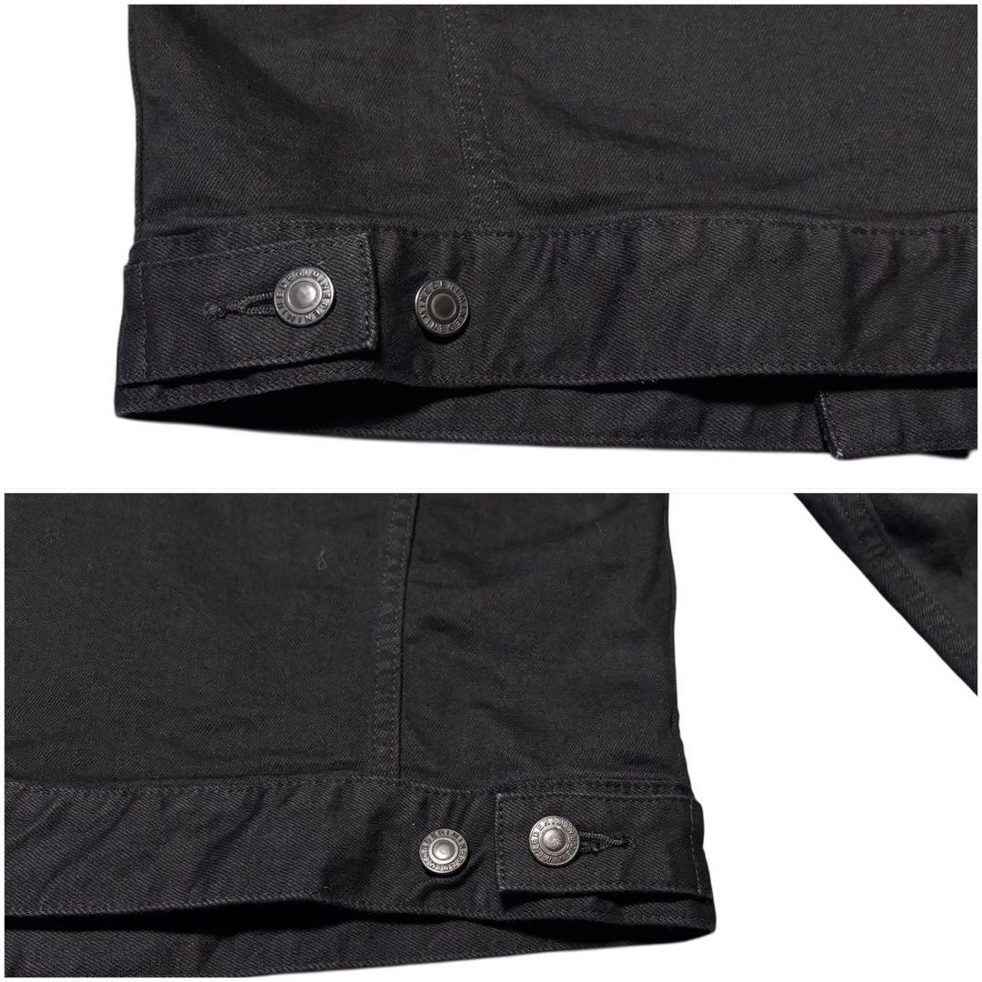 【サイズ１】MINEDENIM デニムジャケット OWS ブラック キムタク着