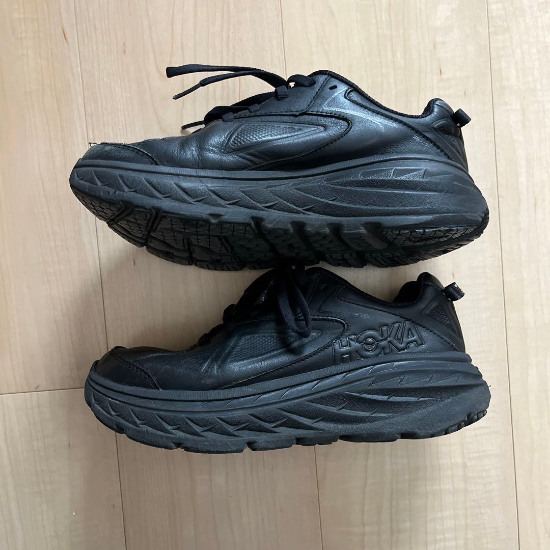 希少　HOKA ブラック ランニングシューズ