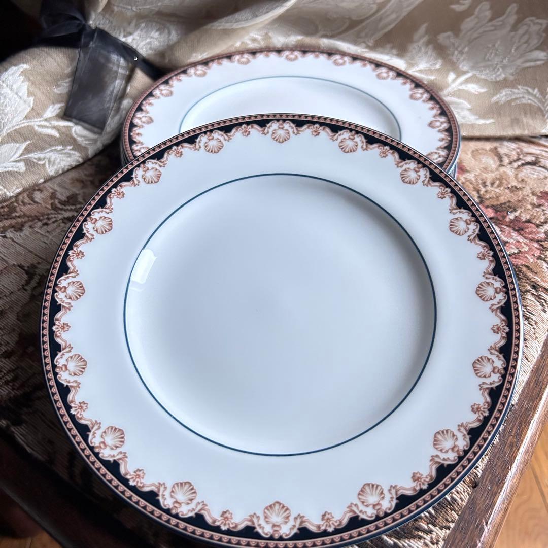 英国製 黒壺 【MEDICI】デザートプレート 5枚