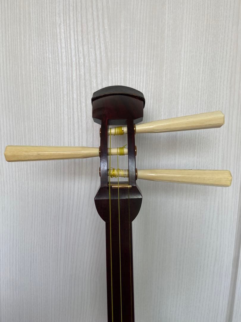 地歌用紅木棹 さ三味線 演奏会用 地唄