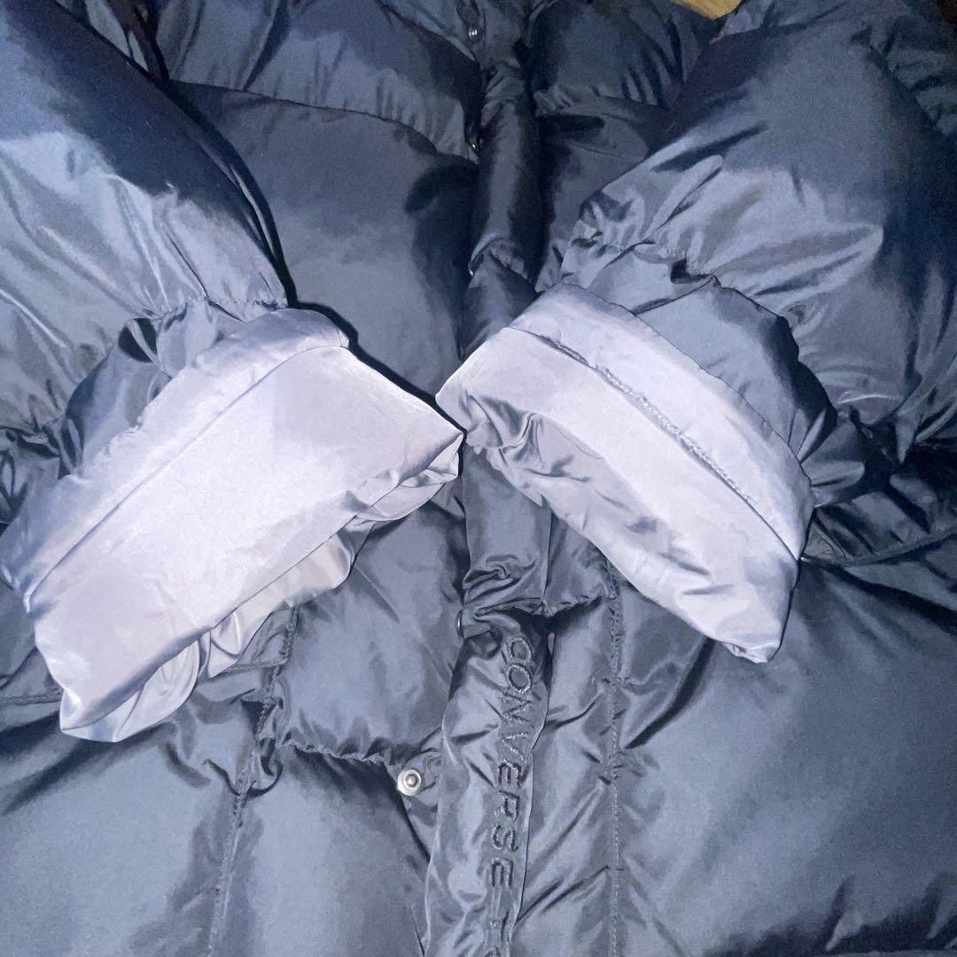 【美品】コンバーストーキョー ダウンジャケット ブラック バックスター XL