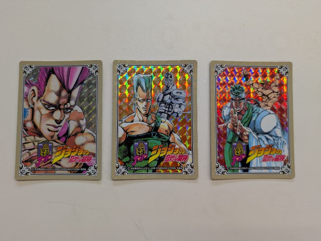 ジョジョ」✕グリコ キスミントガム商品 カードセット 2組 - メルカリ