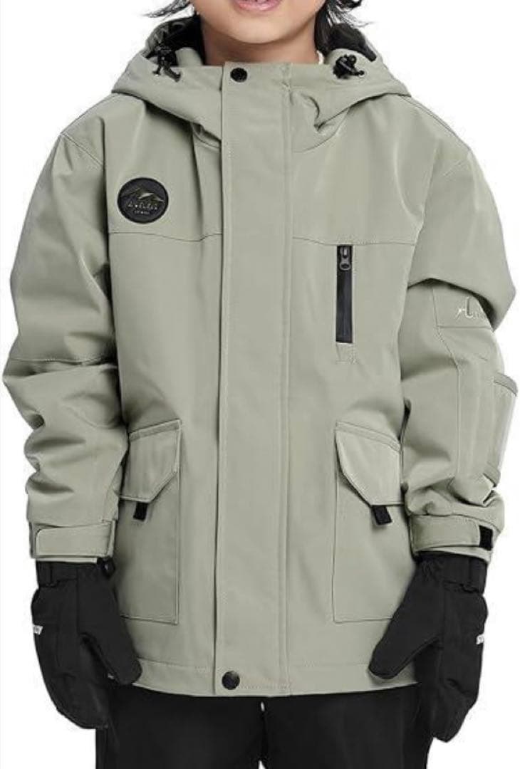 半額以下 ACTLEIS 140cm スノーボードウェア 上下 新品 アクレイス