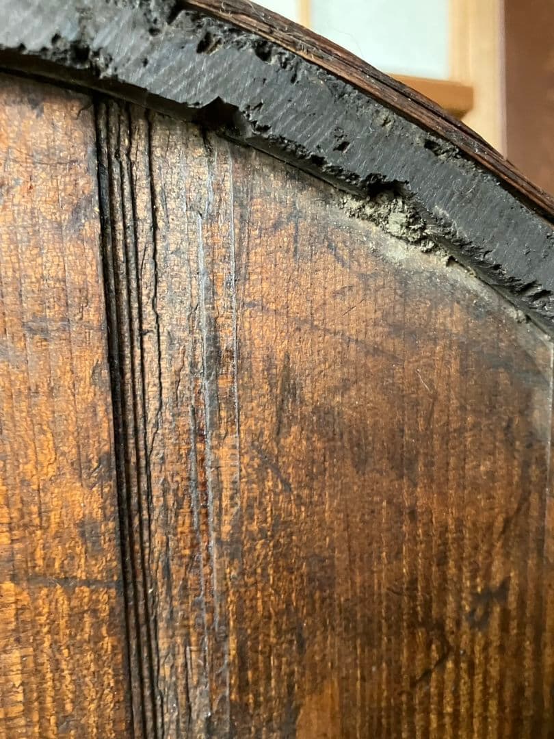 飾り棚　桶棚　昭和　レトロ　アンティーク　茶室棚　飾棚　古民家