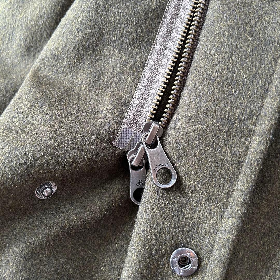 JOHNBULL ジョンブル カシミヤ混 モッズコート フィッシュテールパーカー